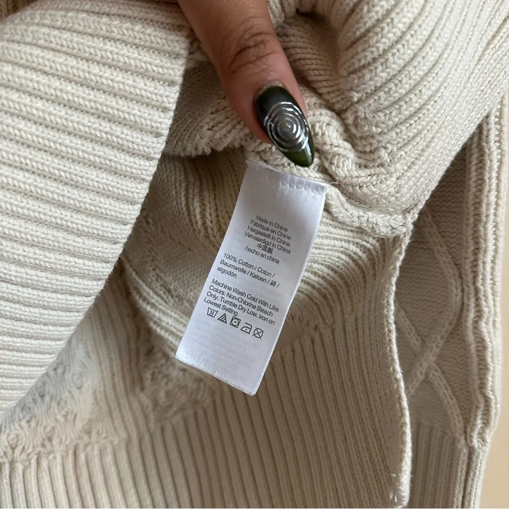 J. Crew Cable Knit Sweater